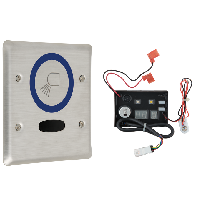 Commercial Instit Parts 061210A Wallmount Sensor Trim Kit (Blue) less Spout