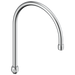 Commercial Instit Parts 063091A Gooseneck Spout - Chrome
