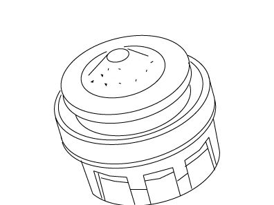 KOHLER Insert, Aerator, High Flow