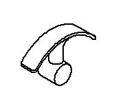 KOHLER Robe Hook Kit