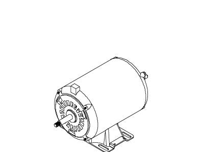 KOHLER Motor Assembly, 1-Spd, Canada