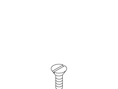 KOHLER Screw, Flathead