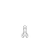 KOHLER Bolt, Hex Hd, Metric