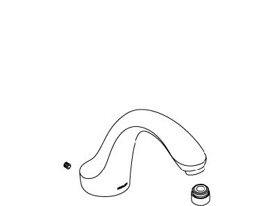 KOHLER Spout Assembly, Deck Bath