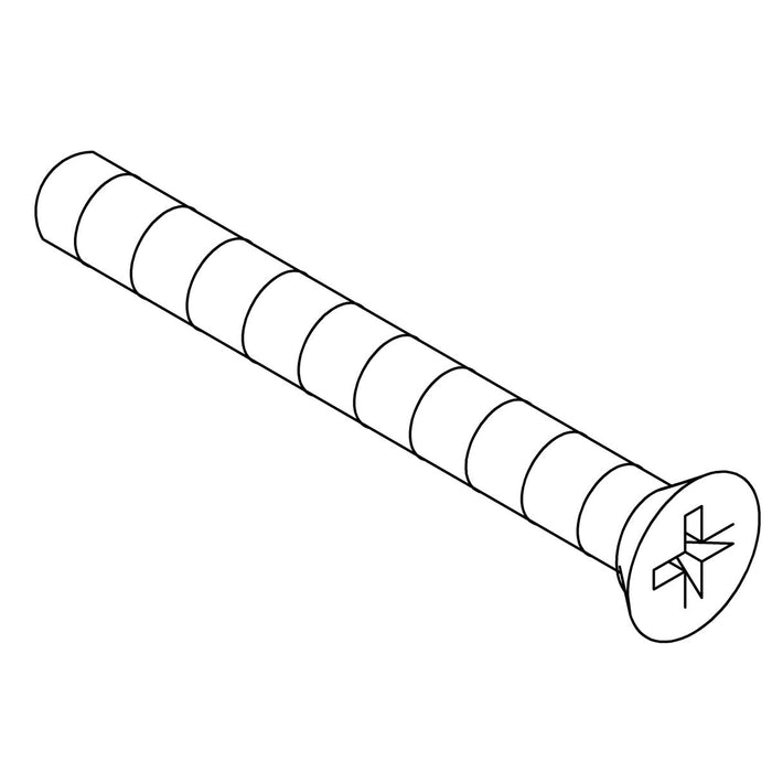 KOHLER Screw, 8-32 X 1.375, Countersunk