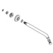 KOHLER Spout & Hardware, 10.25", Sub Assembly