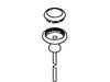 KOHLER Assembly, Lift Rod