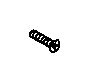 KOHLER Screw,8-32 Flat Head