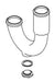 KOHLER Assembly, P-Trap