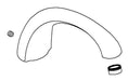 KOHLER Spout Assembly, D-M