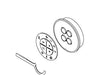KOHLER K-1020678-L RIVERBATH(r) WITHOUT LIGHTS COVER/CB ASSEMBLY