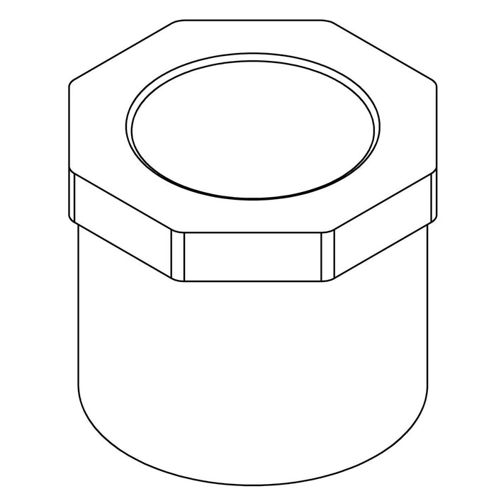 KOHLER Reducer, 1.5" X 1.0" Pvc
