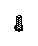 KOHLER Screw, 8-32Unc-2A