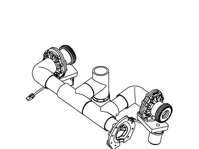 KOHLER Bfly Valve Sub-Assembly, 1360/65-H2