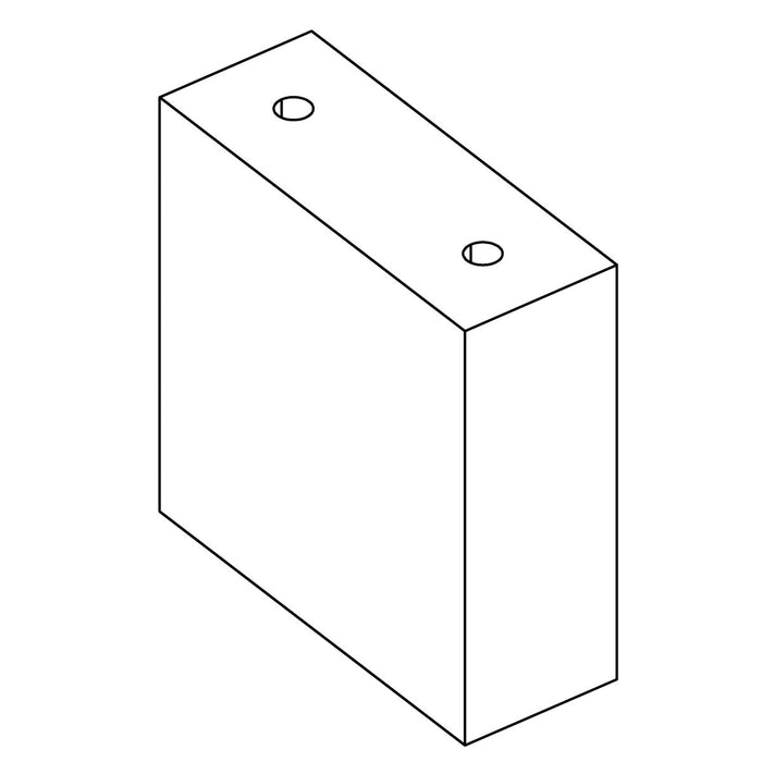 KOHLER Block, Hold Down