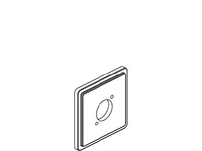 KOHLER Plate, Spout/Shower Arm
