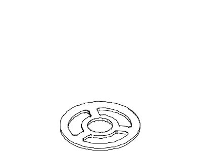 KOHLER Plate, Overflow