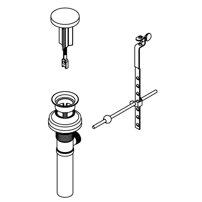 KOHLER Premier Drain With Overflow