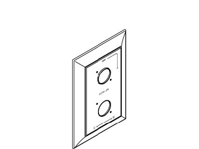 KOHLER Stacked Escutcheon