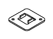 KOHLER Plate, Mounting
