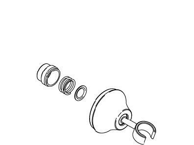 KOHLER Wall Mount Handshower Holder