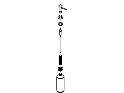 KOHLER Assembly, Soap/Lotion Dispenser