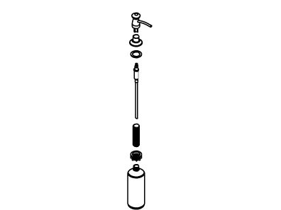 KOHLER Assembly, Soap/Lotion Dispenser