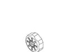 KOHLER Nut, 1/4 Od Tube
