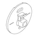 KOHLER Plate, Wall Mount