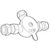 Moen Commercial 104424 Mixing valve with check valves