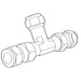 Moen Commercial 104425 Mixing tee with check valves