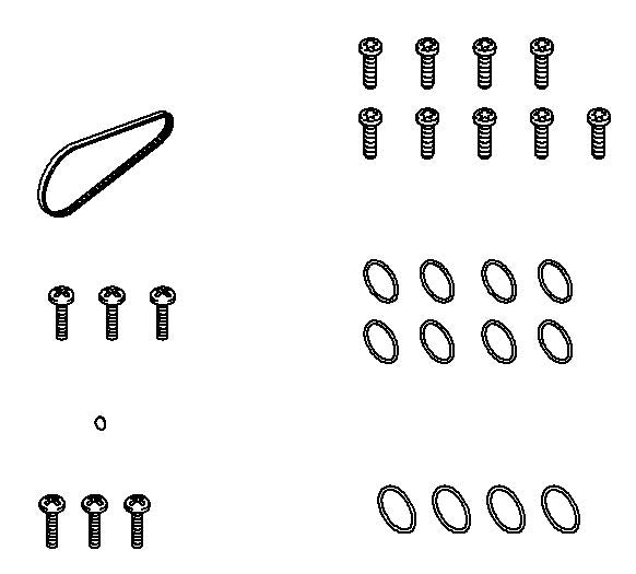 KOHLER Seal Screw Kit
