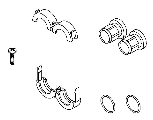 KOHLER OUTLET ADAPTER 1/2 NPT KIT