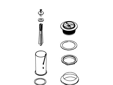 KOHLER CANISTER VALVE ASSEMBLY KIT