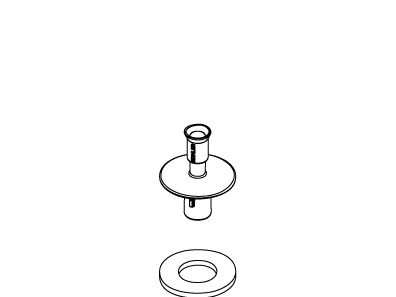 KOHLER GASKET AND STOP KIT