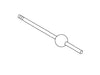 KOHLER Drain Rod Assembly, Short