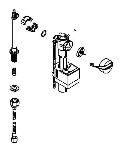 KOHLER Fill Valve Assembly