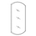 KOHLER Door Assembly, Mirrored Cabinet
