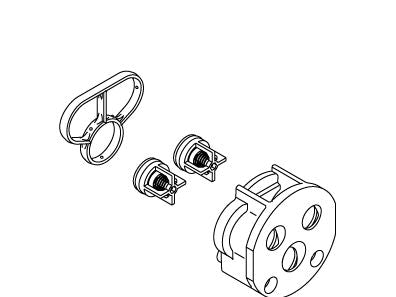 KOHLER SPACER/CHECK VALVE KIT