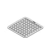 KOHLER Strainer Plate Square