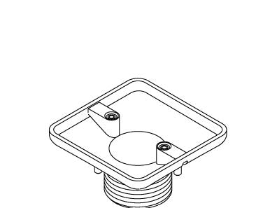 KOHLER Strainer Body Square