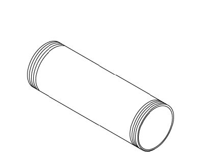 KOHLER Tube, 1.25 X 3.75 Drain