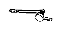 KOHLER Rh Trip Lever Kit
