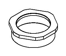 KOHLER Spud Coupling Nut