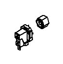 KOHLER Switch And Nut Kit
