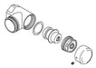 KOHLER Stop Valve, 3/4"