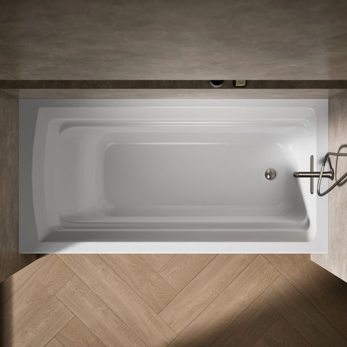 White - View of products in room from above