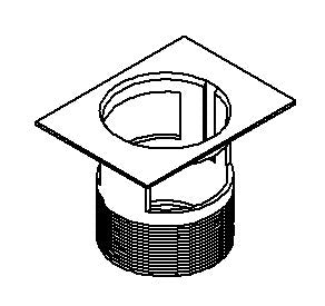 KOHLER Flange, Drain