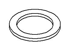 KOHLER Gasket, Drain Bottom