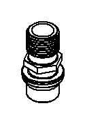 KOHLER Adaptor, Showerhead